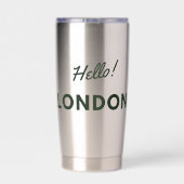 Hallo London Thermobecher (Rückseite)