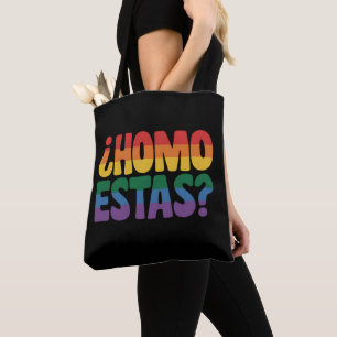 Hallo, lustiger spanischer mexikanischer schwuler  tasche