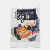 Hallo, Mabel? Es ist Tony. Geschirrtuch (Vertikal)