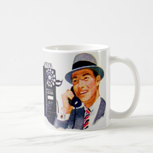 Hallo, Mabel? Es ist Tony. Kaffeetasse (Rechts)