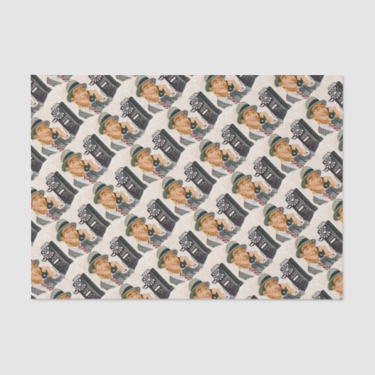 Hallo, Mabel? Es ist Tony. Seidenpapier (Vorderseite)