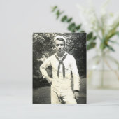 Hallo Matrose Postkarte (Stehend Vorderseite)