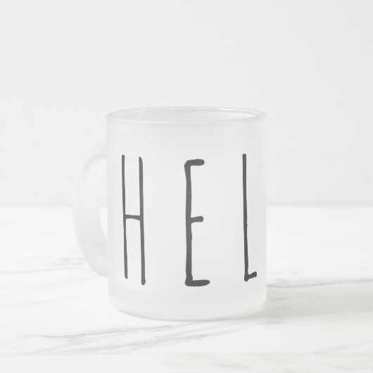 Hallo Mattglastasse (Vorderseite Links)