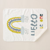 Hallo mein kleiner Regenbogen Sherpadecke (Vorderseite (Horizontal))