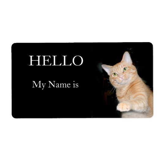 Hallo, mein Name ist....... (Vorne)