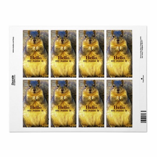 Hallo, mein Name ist_ (Vorne)