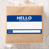 Hallo, mein Name ist.... Abzeichen / Aufkleber/ Et (Insitu)