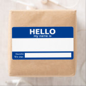 Hallo, mein Name ist.... Abzeichen / Aufkleber/ Et (Insitu)