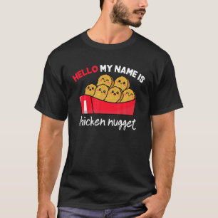 Hallo, mein Name ist Chicken Nugget Kostüm Kinder T-Shirt