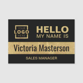 Hallo Mein Name ist - Custom Business Mitarbeiter Namensschild
