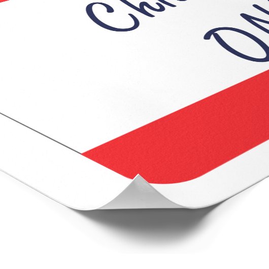 Hallo, mein Name ist ein Kind des einen echten Kön Poster (Ecke)