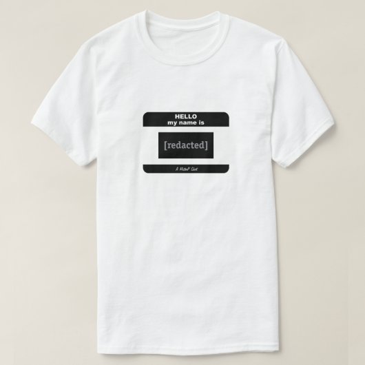 Hallo, mein Name ist - ein MisterP-Shirt T-Shirt (Design vorne)