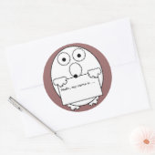 Hallo, mein Name ist Eisbrecher-Event-Aufkleber Runder Aufkleber (Umschlag)