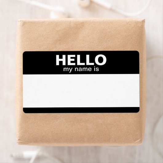 Hallo, mein Name ist - klassische Labels (Insitu)