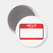 Hallo, mein Name ist... Magnet (Vorderseite/Rückseite)