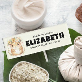 Hallo, mein Name ist Maus Magnetic Name Namenschild