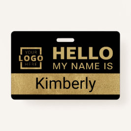 Hallo Mein Name ist - Name des benutzerdefinierten Ausweis