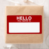 Hallo Mein Name ist, Name Markierungen (Insitu)