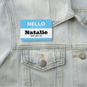 Hallo, mein Name ist NHS Practitioner Kinderzimmer Namensschild (Beispiel)