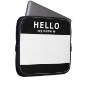 Hallo, mein Name Laptopschutzhülle (Vorne Rechts)