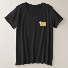 Hallo, mein Name TAG Team Gebäude Activity-Kostüm Große Größe T-Shirt