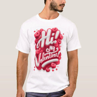 Hallo! Mein Valentin - Grafik T-Shirt
