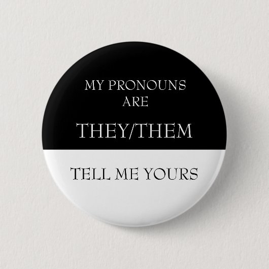 Hallo, meine Brüder sind, dass sie mir deine erzäh Button (Vorderseite)