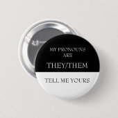 Hallo, meine Brüder sind, dass sie mir deine erzäh Button (Vorne & Hinten)