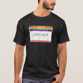 Hallo, meine Brüder sind sie ihre LGBTQ Non Binary T-Shirt (Vorderseite)