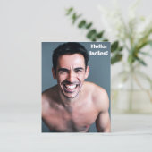 "Hallo, meine Damen" Typ Postkarte (Stehend Vorderseite)