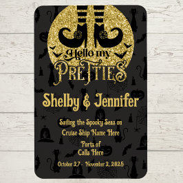 Hallo, meine Pretties Halloween Cruise Door Magnet