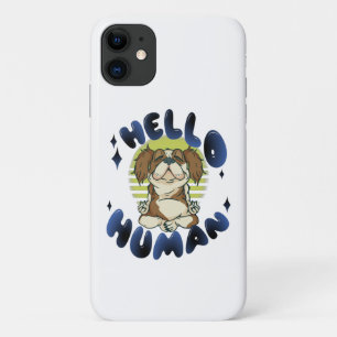 Hallo Mensch Heilende Yoga Hund Case-Mate iPhone Hülle