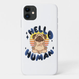 Hallo Mensch Heilende Yoga Hund Case-Mate iPhone Hülle