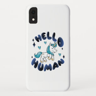 Hallo Mensch Lieblich Unicorn Case-Mate iPhone Hülle