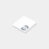 Hallo Mensch Lieblich Unicorn Post-it Klebezettel (angewinkelt)