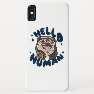 Hallo Mensch Süßer Hund Case-Mate iPhone Hülle