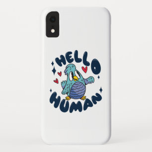 Hallo Mensch süßer Vogel Case-Mate iPhone Hülle