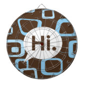 Hallo. Metallrahmen Dartscheibe (vorne)