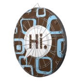 Hallo. Metallrahmen Dartscheibe (Vorderseite rechts)