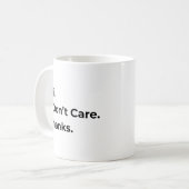 Hallo, mir egal, danke Tasse (Vorderseite Links)