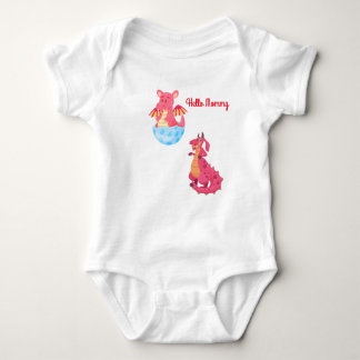 Hallo Mommy Bodysuit für Babys Baby Strampler