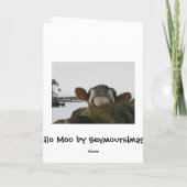 Hallo Moo Karte (Rückseite)