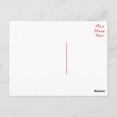 Hallo Mops Welpe Hund Gruß Postkarte (Rückseite)