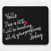 Hallo Mousepad (Vorne)