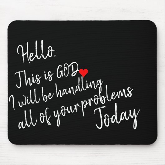 Hallo Mousepad (Vorne)