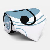 hallo Musiknoten Krawatte (Gerollt)