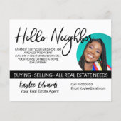 Hallo Nachbar New Real Anwesen Agent Flyer (Vorne)