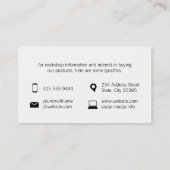 Hallo | Name Karte 2 (Rückseite)