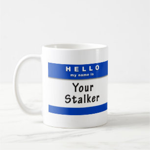 Hallo Namensstalker-Tasse Kaffeetasse