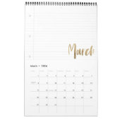 Hallo Neues Jahr Bestes Jahr überhaupt | Papier mi Kalender (Mär 2026)